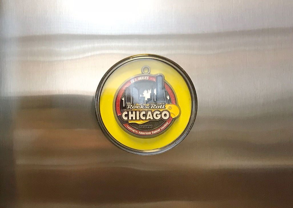 Race Medal Magnetic Display