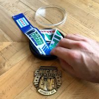 Medal in Kudos Coaster Plus Finisher Medal Holder