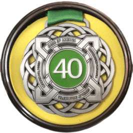 Display Shamrock Shuffle Medal Display Shamrock Shuffle Medal