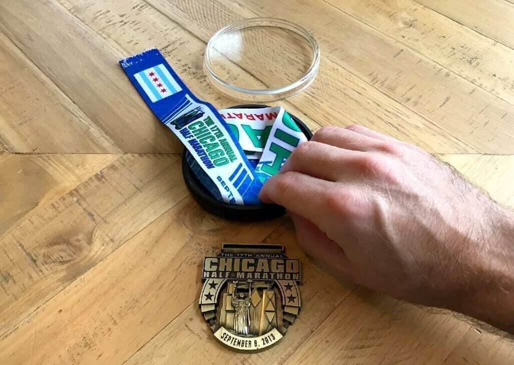 Make a Running Medal Holder