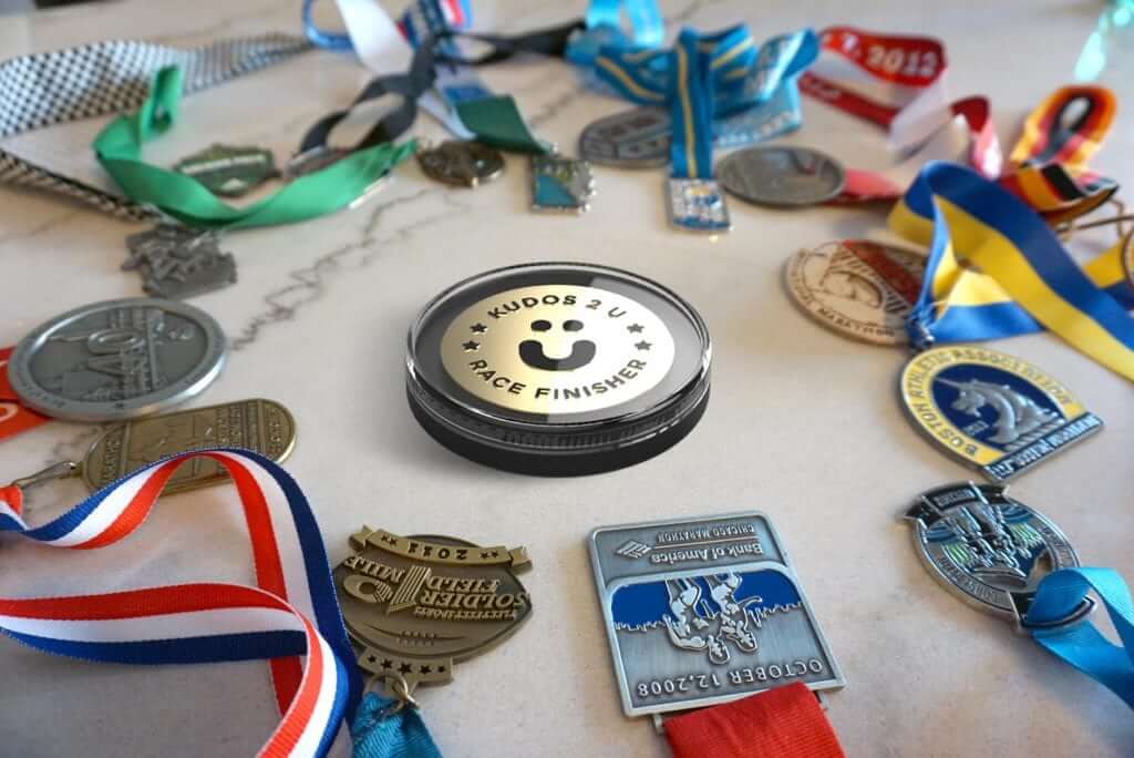 Running Medal Display Case