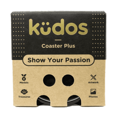 Kudos Coaster Plus Box Front