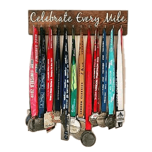 Running Medal Holder | Kudos Coaster Plus | Race Medal Display Case