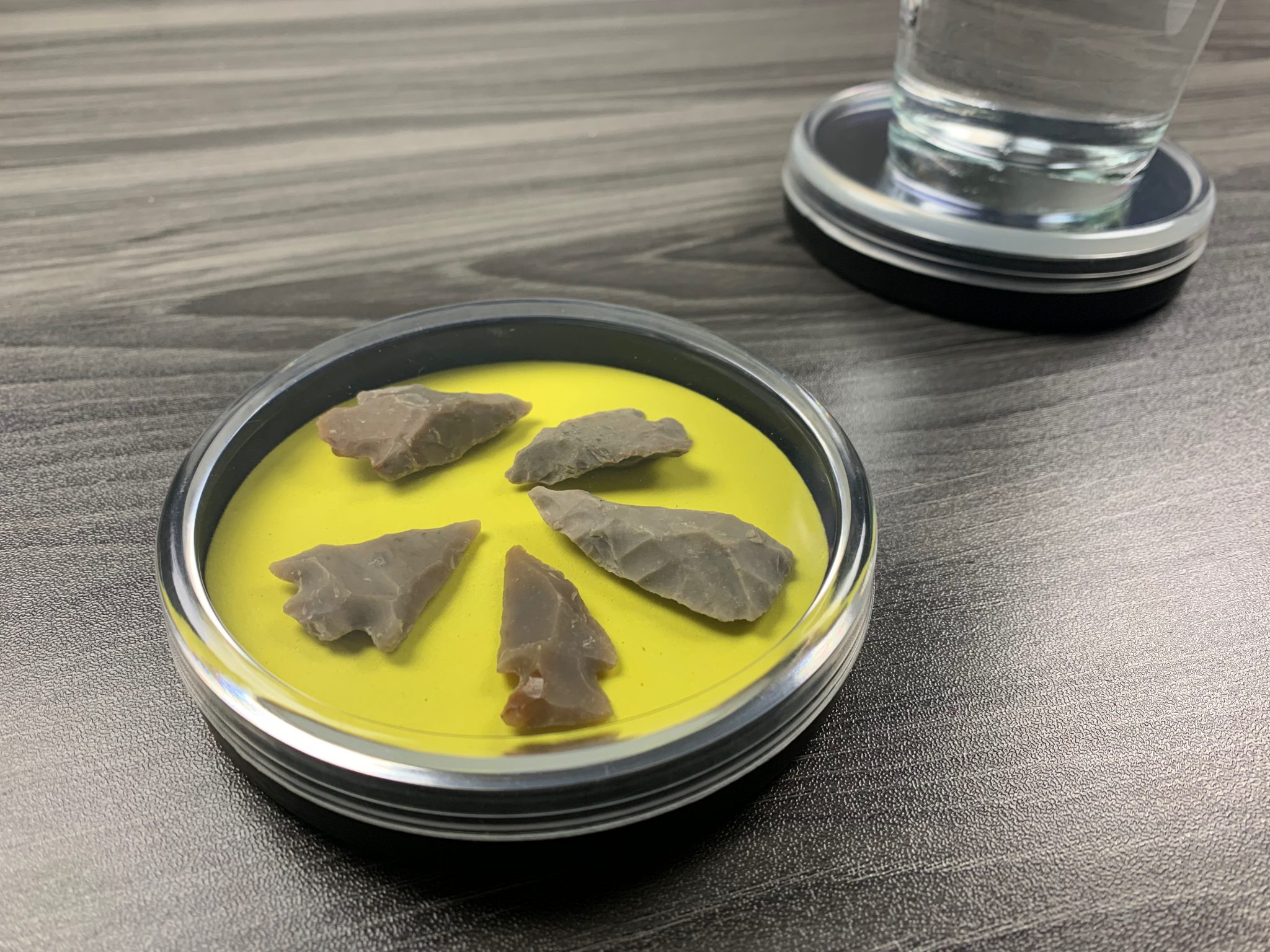 Arrowhead Display Case Coaster Best Way to Display Arrowheads